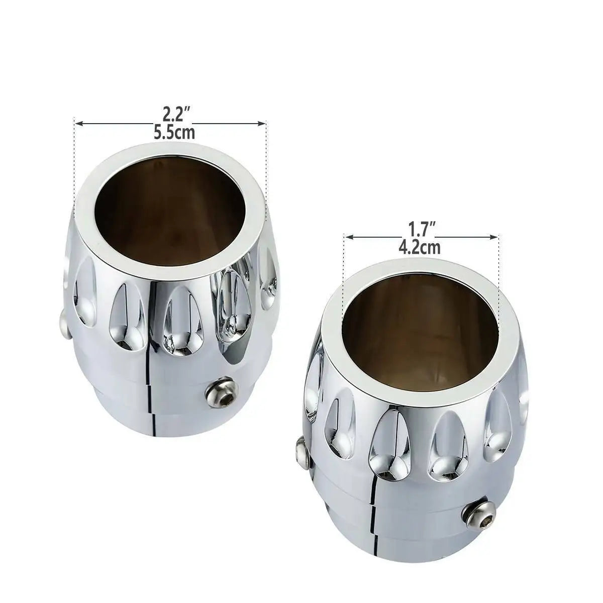 Silencieux d’échappement décalés Shortshots Harley Sportster XL 1200 883 2004-2013.