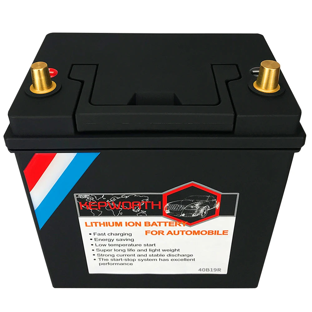 12V 20AH LiFePO4 Lithium Car Battery 680CCA 720CCA Starter Battery Built in 100A BMS for Car Audio and Automotive Replacement