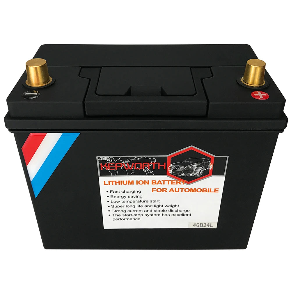 12V 20AH LiFePO4 Lithium Car Battery 680CCA 720CCA Starter Battery Built in 100A BMS for Car Audio and Automotive Replacement