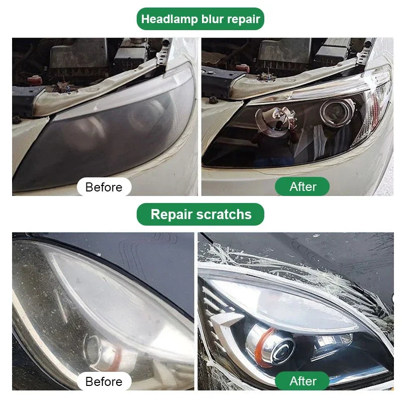 Kits polissage restauration phares voiture,