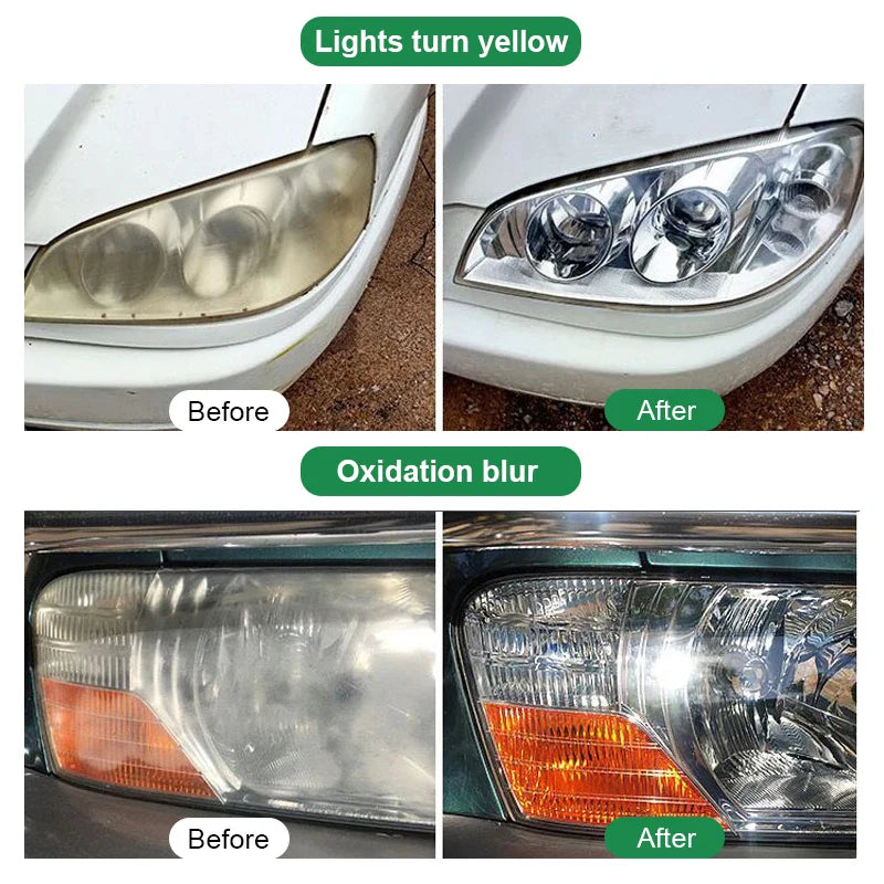 Kits polissage restauration phares voiture,