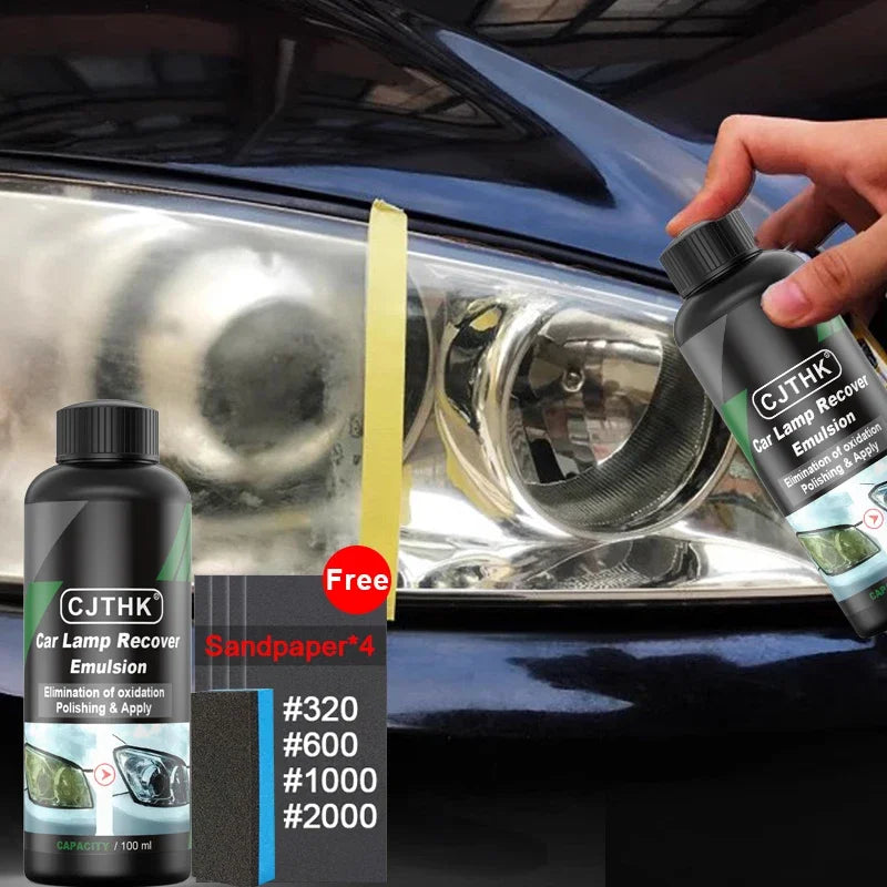 Kits polissage restauration phares voiture,