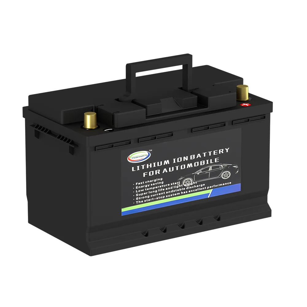 Batterie LifePO4 L2-400 12 V 50 Ah CCA1200 pour véhicules à moteur, tous types de véhicules, camping-cars, remorques solaires, bateaux, camping-cars, batterie au lithium