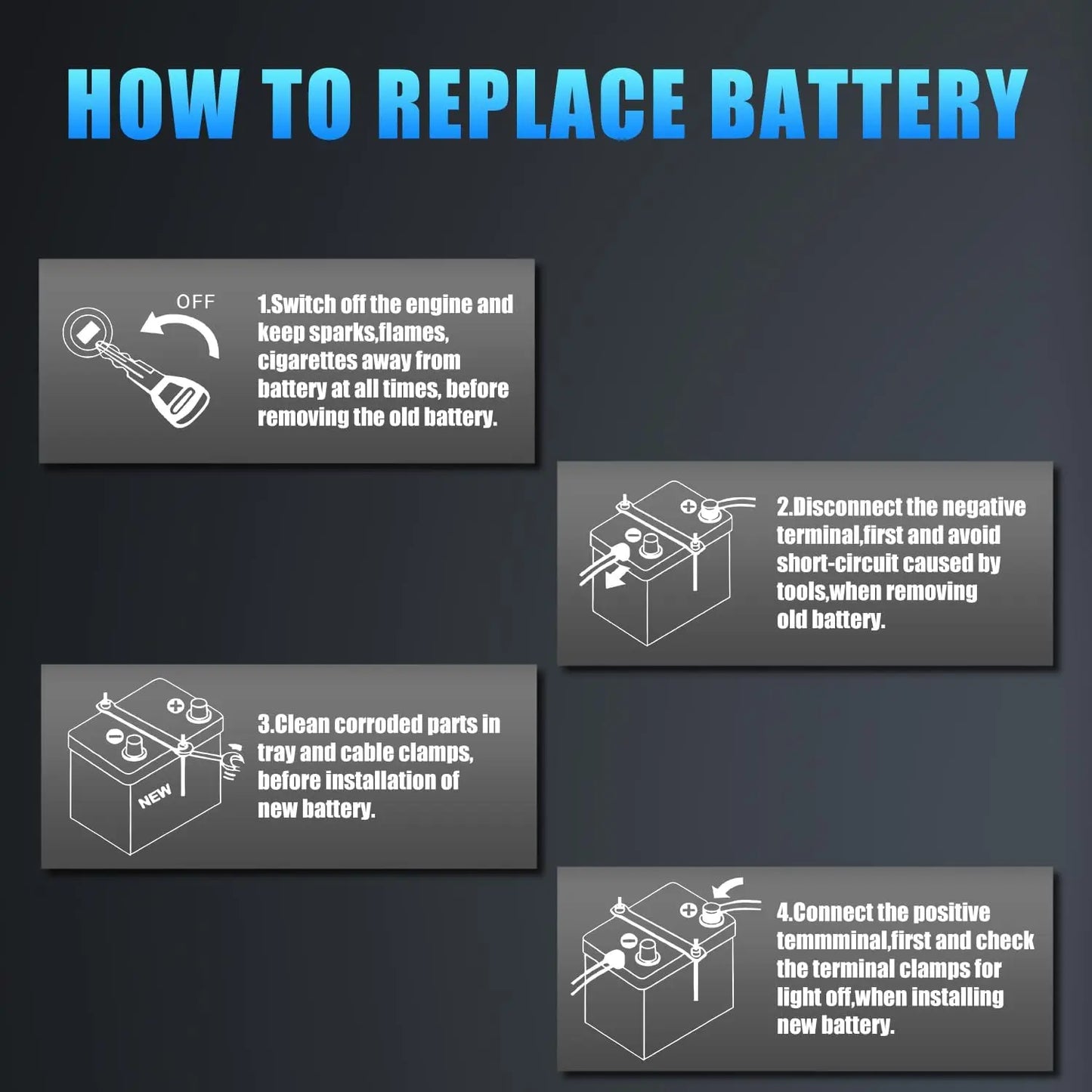 12V 20AH LiFePO4 Lithium Car Battery 680CCA 720CCA Starter Battery Built in 100A BMS for Car Audio and Automotive Replacement