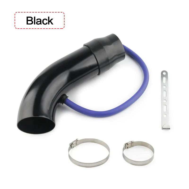 Tube d’admission d’air froid aluminium 3’’ 75 mm voiture,