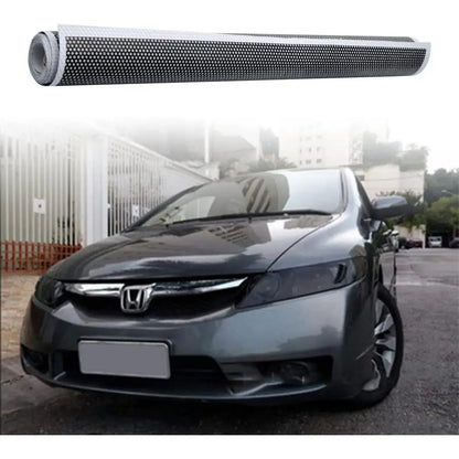 Film En Nid D’abeille Pour Voiture 30 X 106 Cm Autocollants Pvc Feux Arrière Et Antibrouillard
