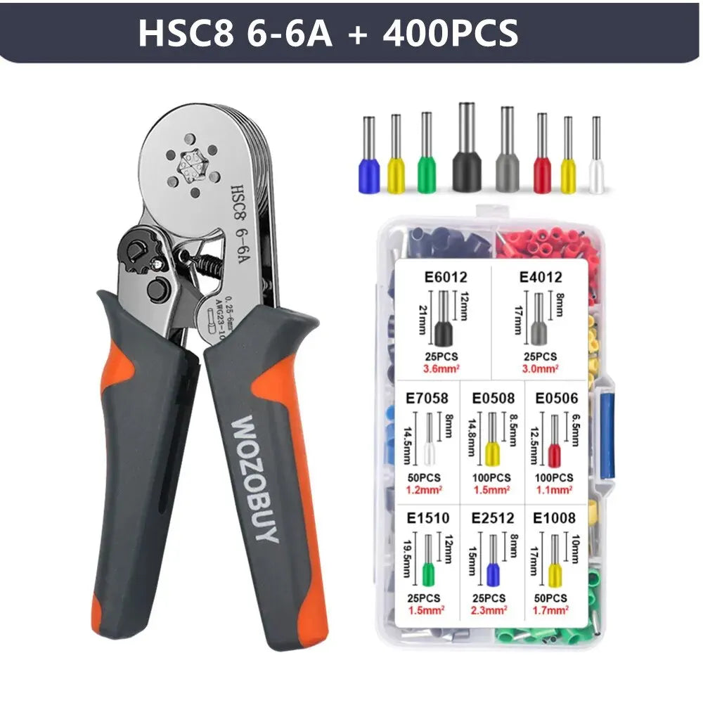 Pince réparation connexion fil. - HSC8 6-6 400Pcs