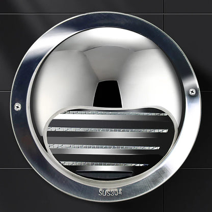 Extracteur externe à nez taureau rond acier inoxydable sortie Ventilation carburateur.
