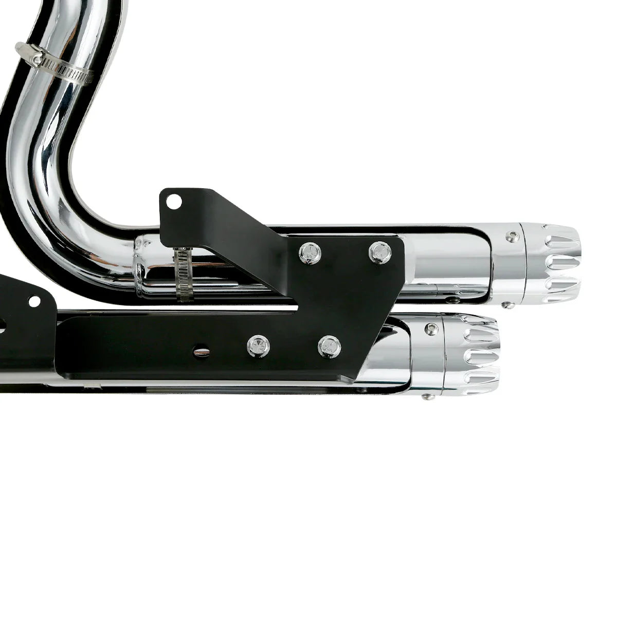Silencieux d’échappement décalés Shortshots Harley Sportster XL 1200 883 2004-2013.