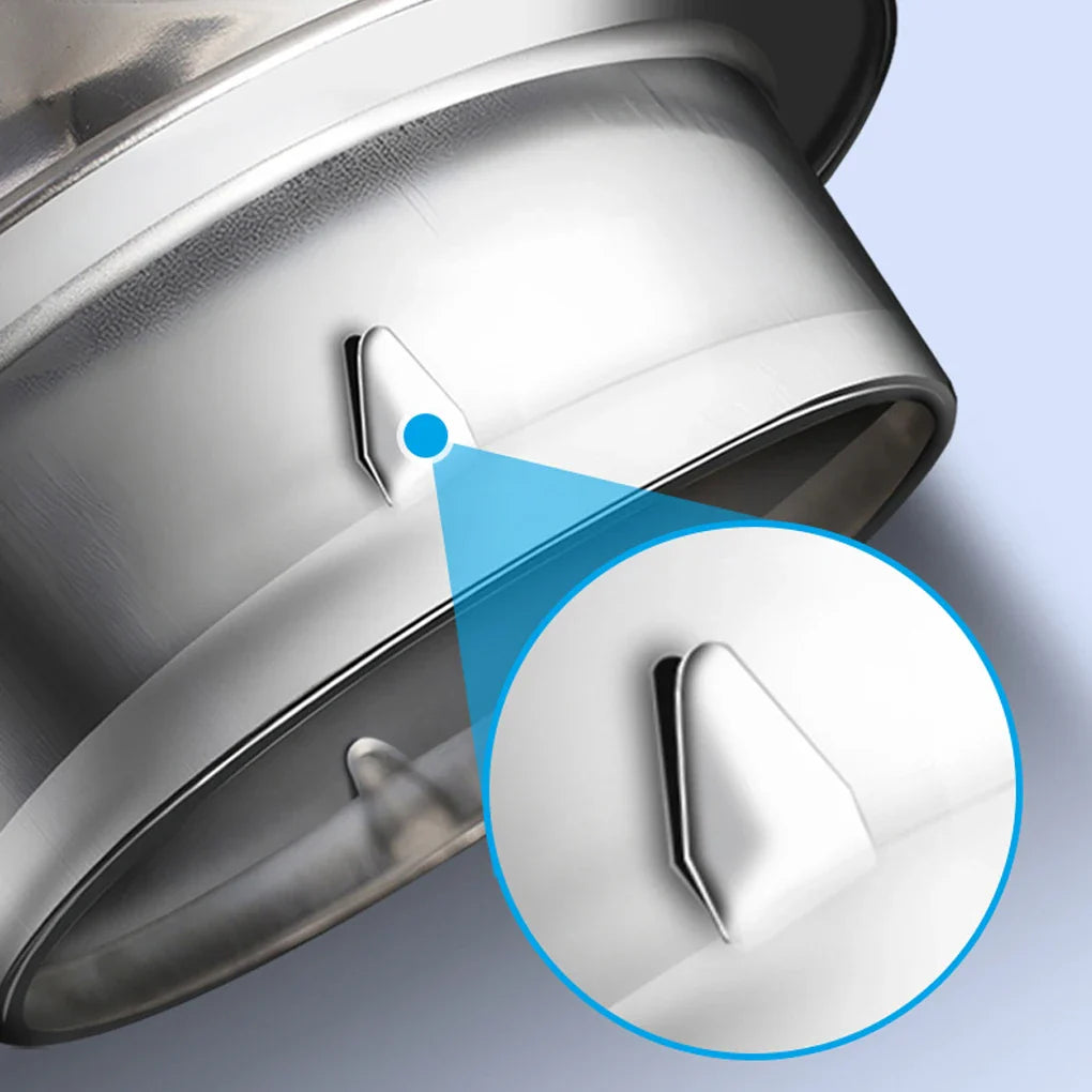 Extracteur externe à nez taureau rond acier inoxydable sortie Ventilation carburateur.