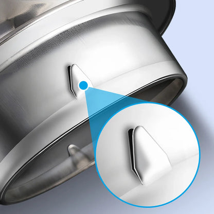 Extracteur externe à nez taureau rond acier inoxydable sortie Ventilation carburateur.