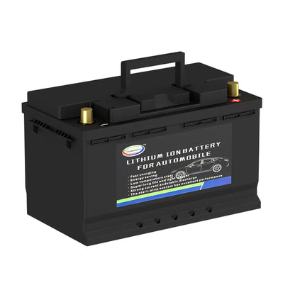 Batterie LifePO4 L2-400 12 V 50 Ah CCA1200 pour véhicules à moteur, tous types de véhicules, camping-cars, remorques solaires, bateaux, camping-cars, batterie au lithium