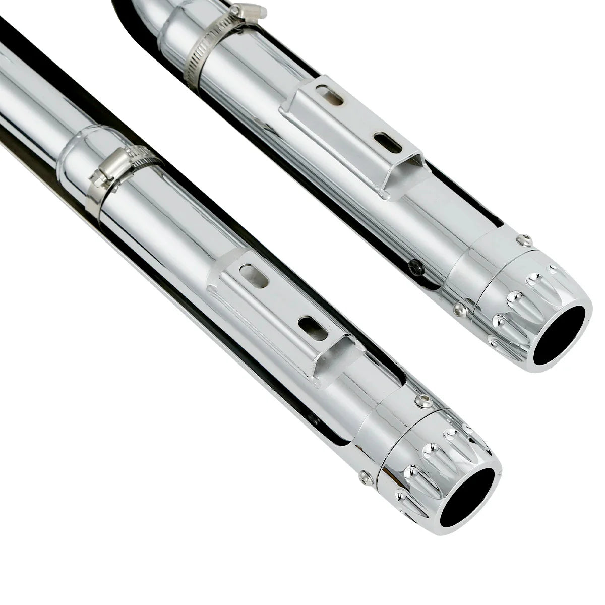 Silencieux d’échappement décalés Shortshots Harley Sportster XL 1200 883 2004-2013.
